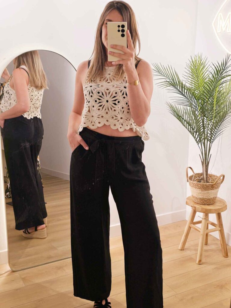 Débardeur crochet