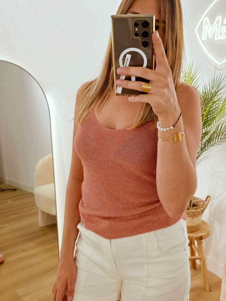 Débardeur lurex