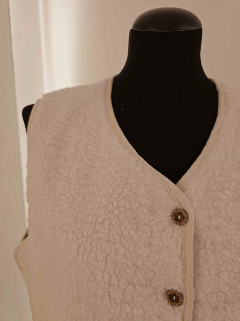 Gilet aspect mouton (+couleurs)