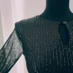 Combishort haut à sequins