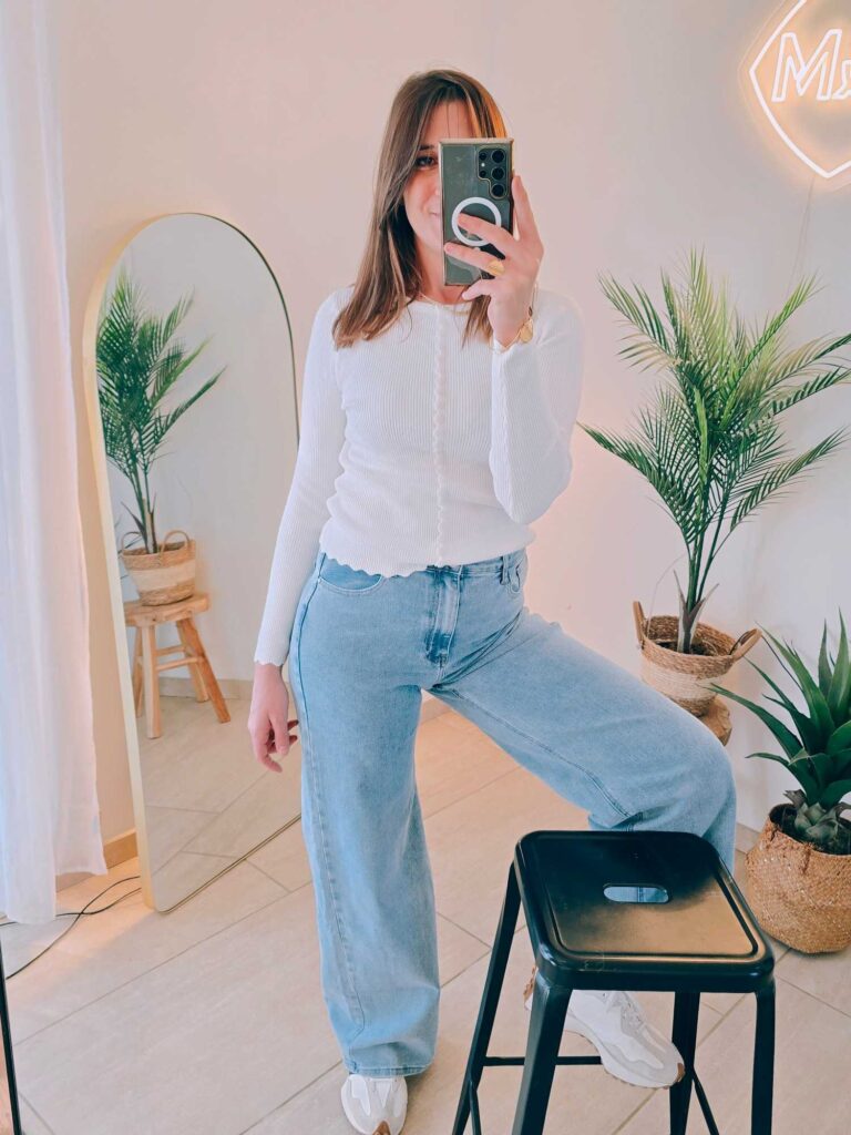 Gilet multi boutons côtelé