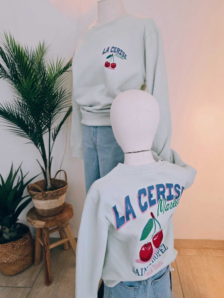 Sweat cerises matchymatchy Femme