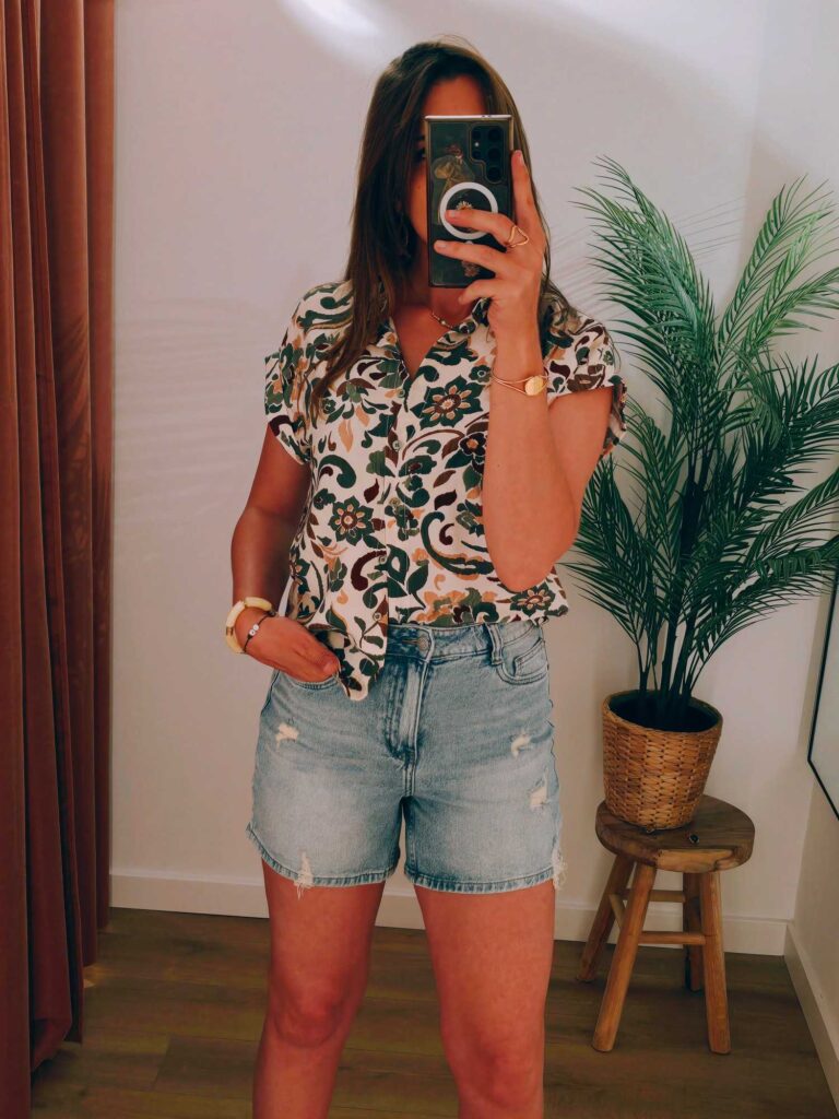 Chemisier Floral Bohème