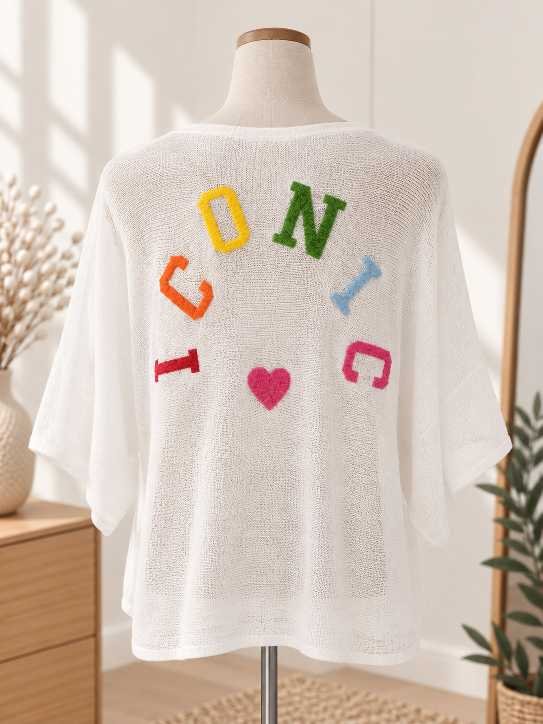 Pull oversize "Iconic"