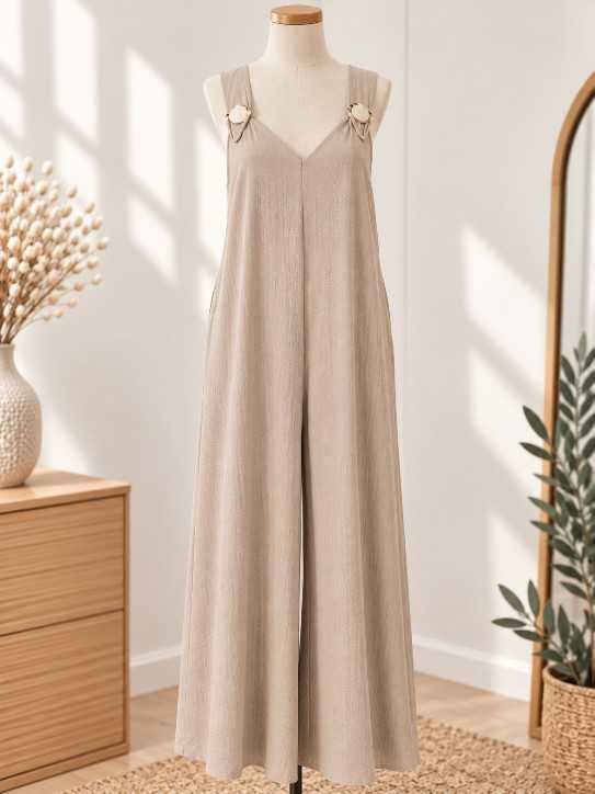 Combinaison fluide boucle dorée